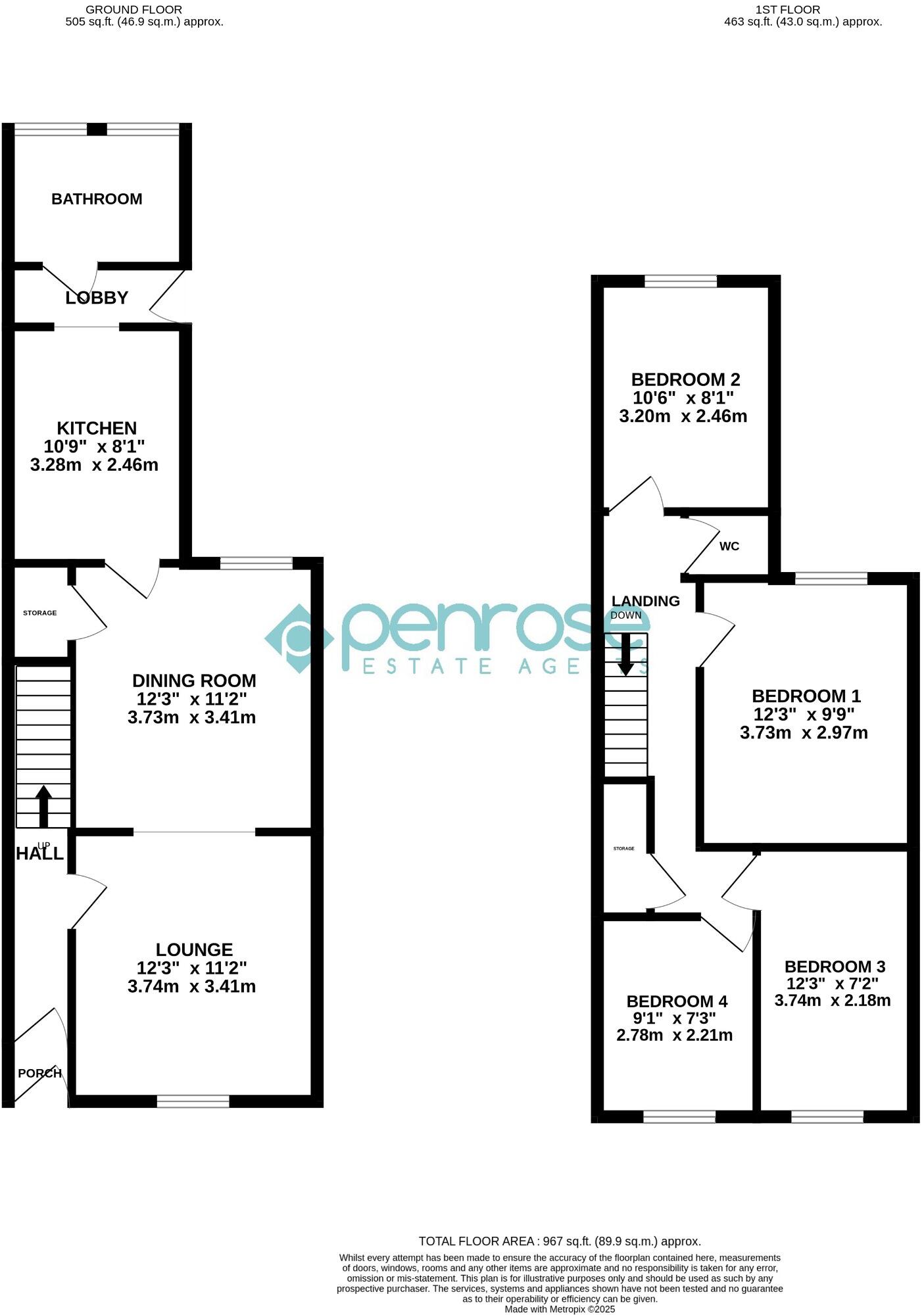 Cambridge Street, Luton, Bedfordshire, LU1 3QU floorplan