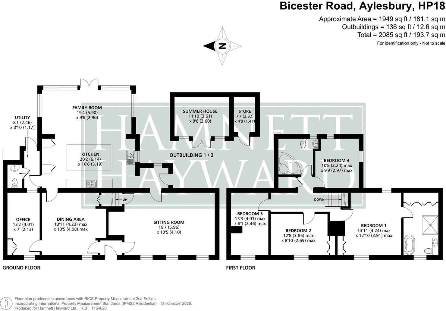 Long Crendon, Buckinghamshire floorplan