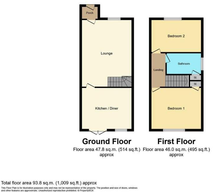 Brookdale Park, Crewe floorplan