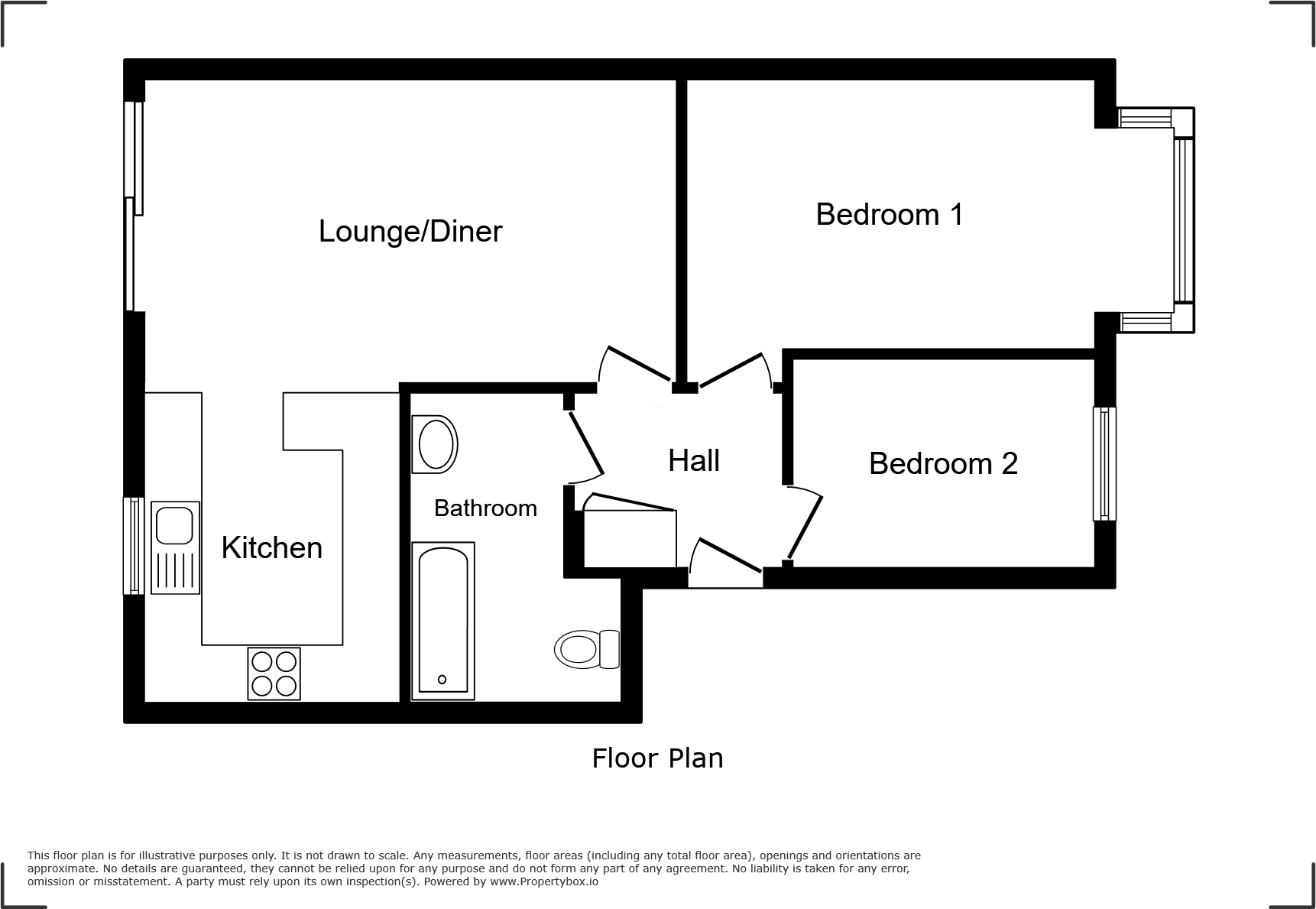 South Street, Ventnor, Isle of Wight floorplan