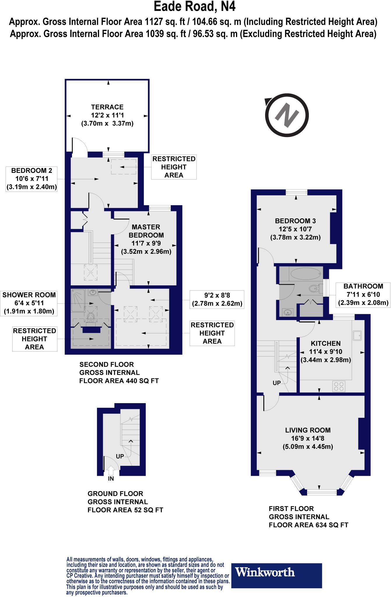 Eade Road, London, N4 floorplan