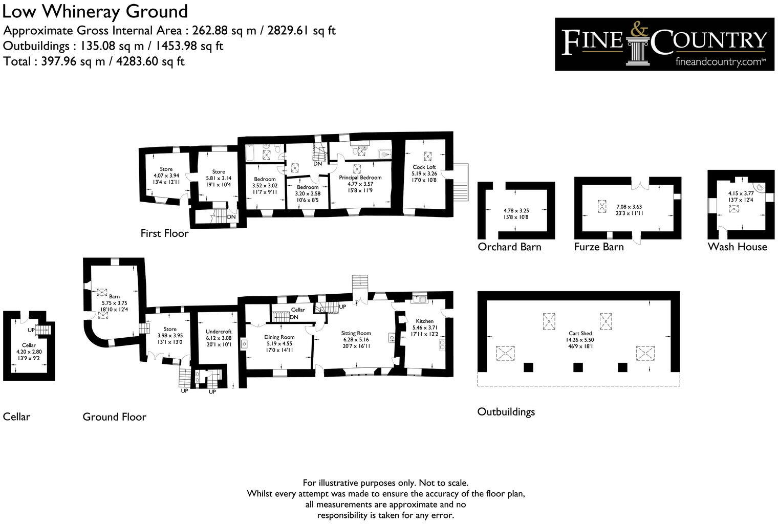 Low Whineray Ground, Broughton-In-Furness, The Lake District, LA20 6DS floorplan