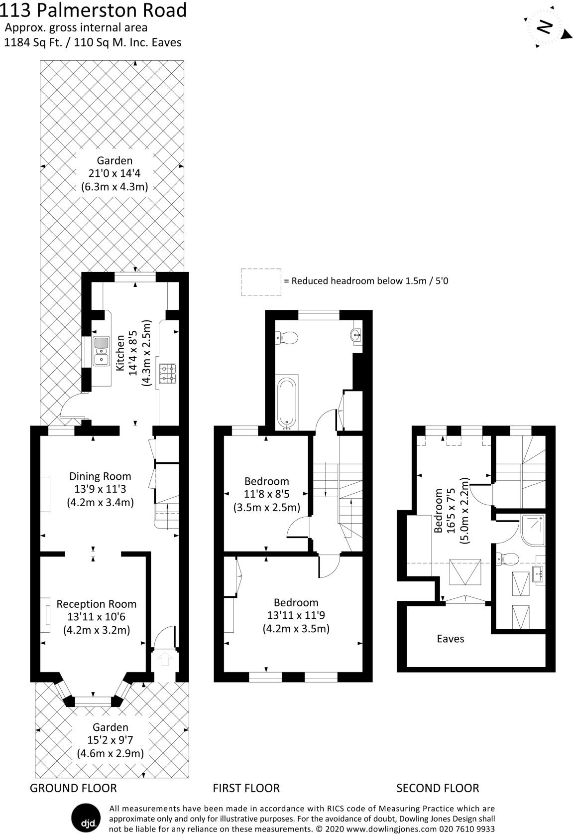 Palmerston Road, Wimbledon, London, SW19 floorplan