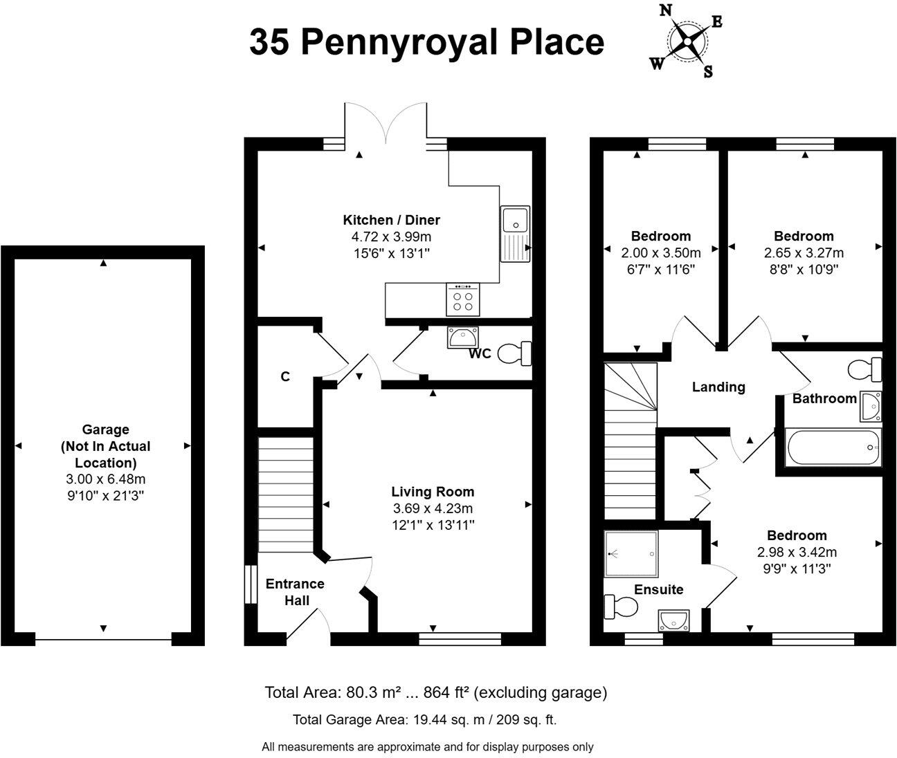 Pennyroyal Place, Harwell, Didcot, Oxfordshire, OX11 floorplan