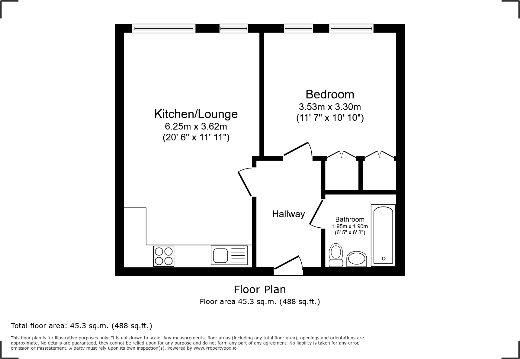 Station Road, Aldershot, Hampshire floorplan
