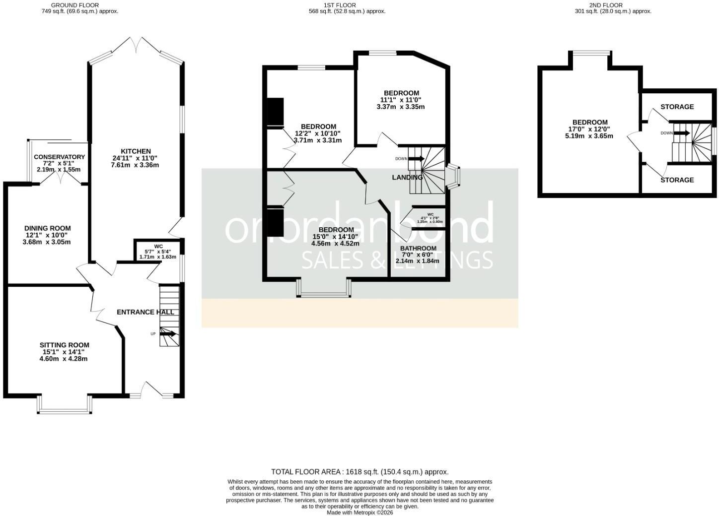 Holmfield Way, Weston Favell Village, Northampton NN3 floorplan