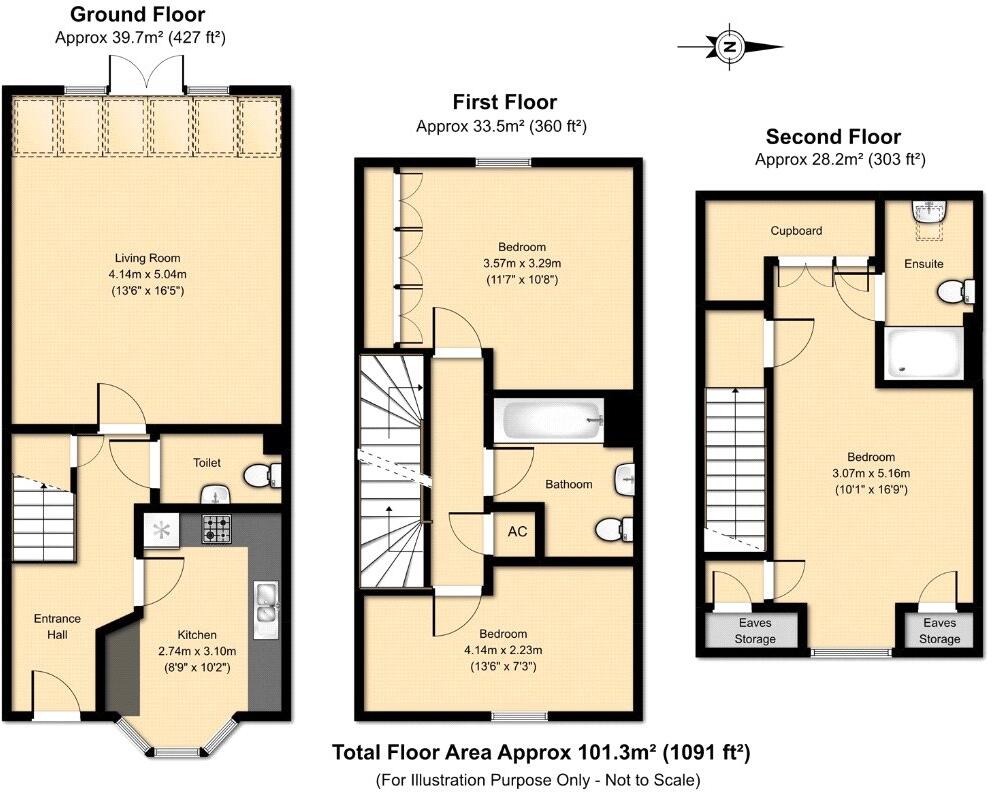 Toad Hall Crescent, Chattenden, Rochester, Kent, ME3 floorplan