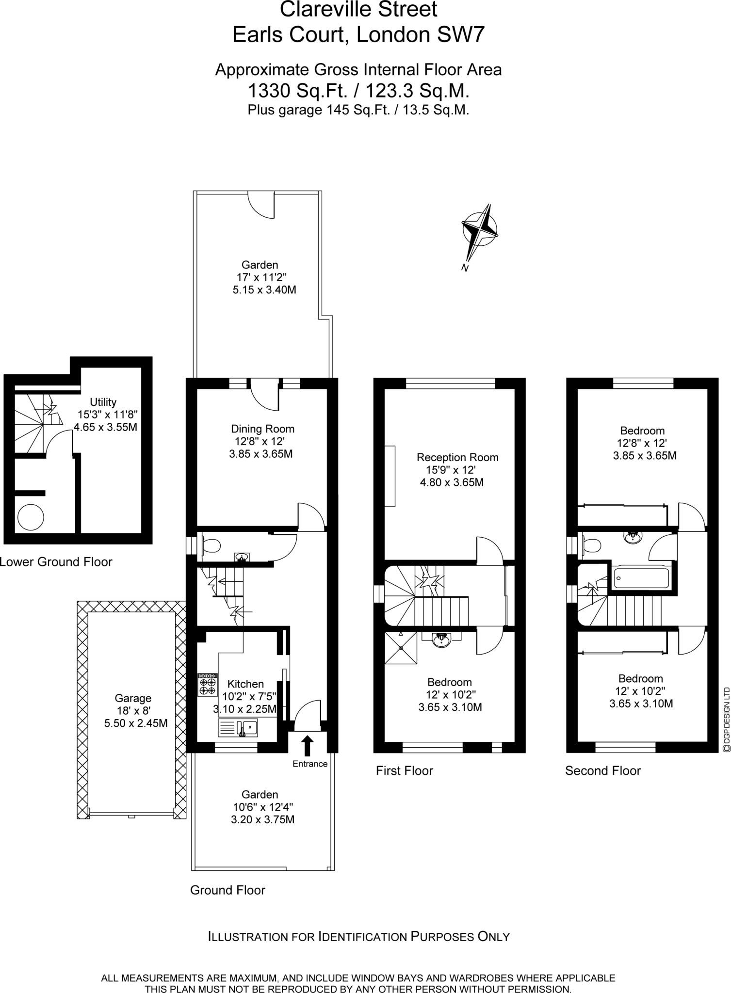 Clareville Street, South Kensington, London SW7 floorplan