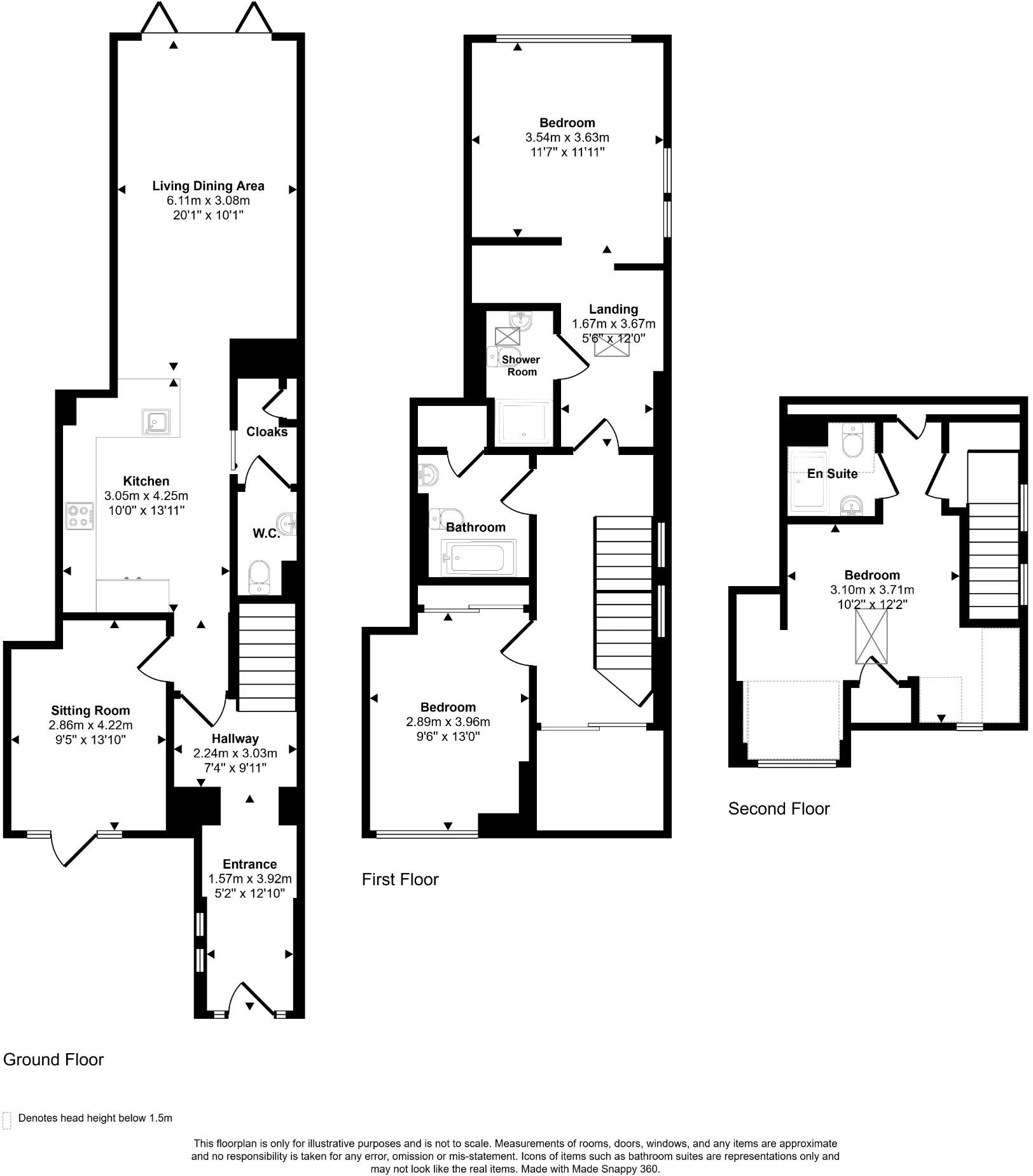 Cecil Road, Altrincham, Greater Manchester, WA15 floorplan