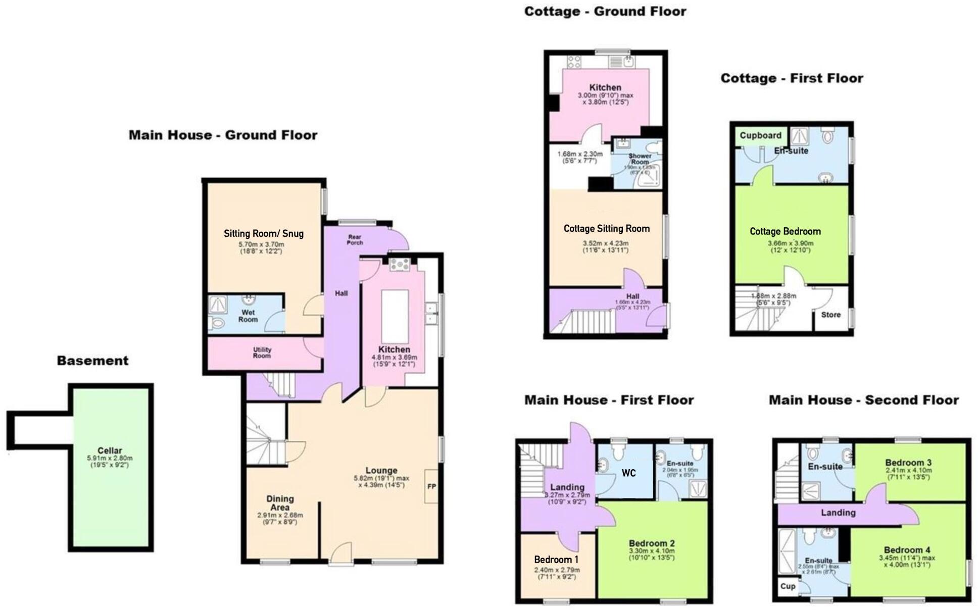 103, Old Street, Ludlow, Shropshire floorplan