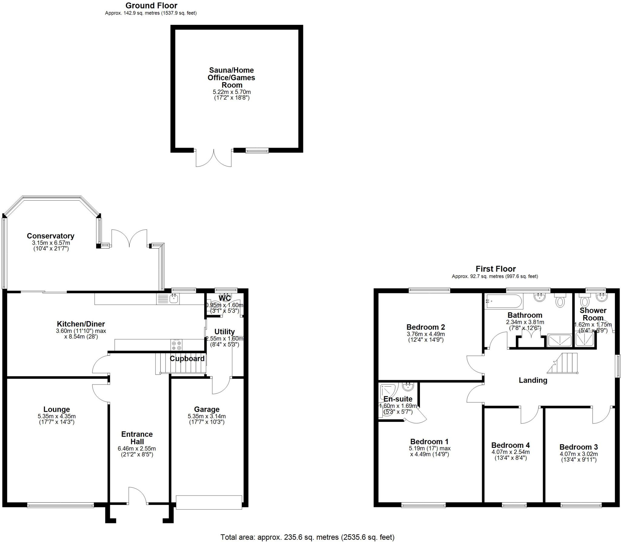 Woolram Wygate, Spalding, Lincolnshire, PE11 floorplan