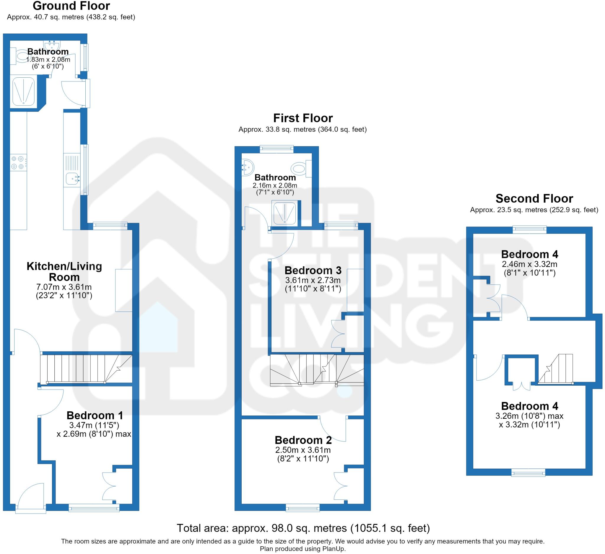 Cycle Road, Lenton floorplan