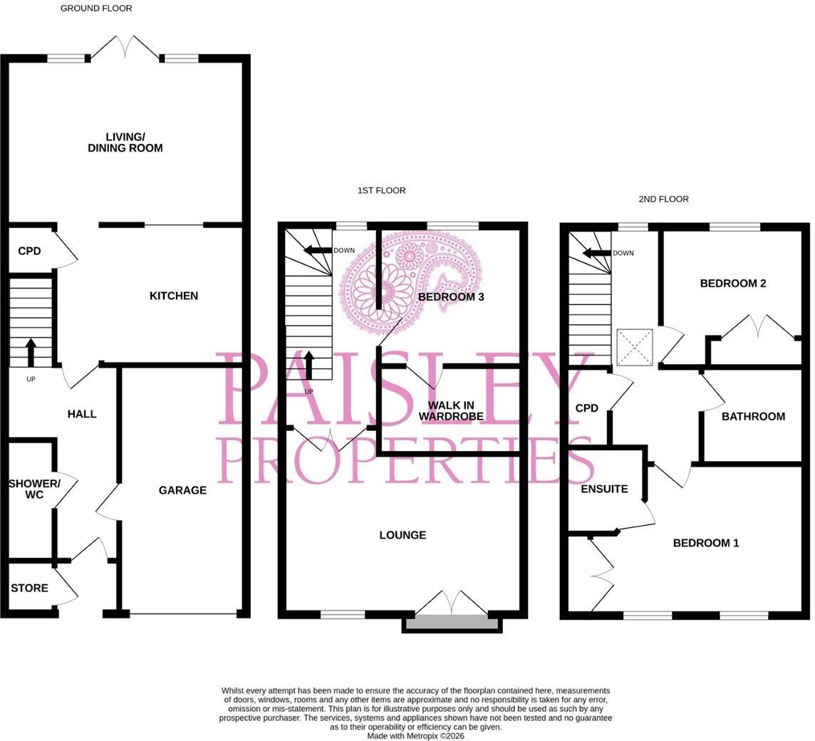 Maltby Avenue, Woolley Grange, Barnsley,S75 5RY floorplan