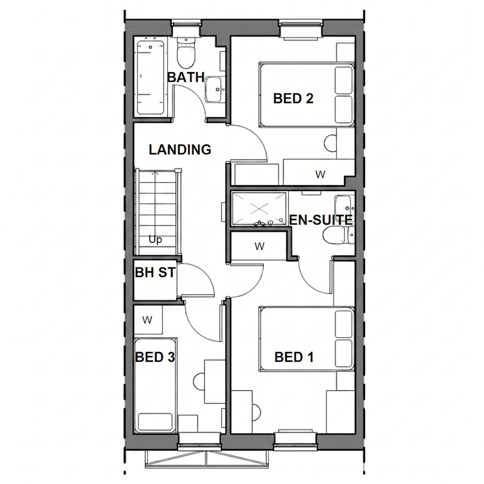 Mallow Close, Throckley floorplan