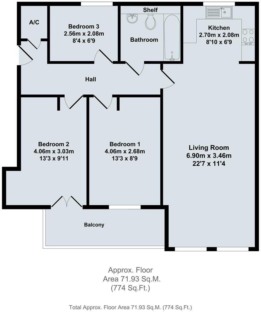 COWLEY, OXFORD EPC RATING C floorplan