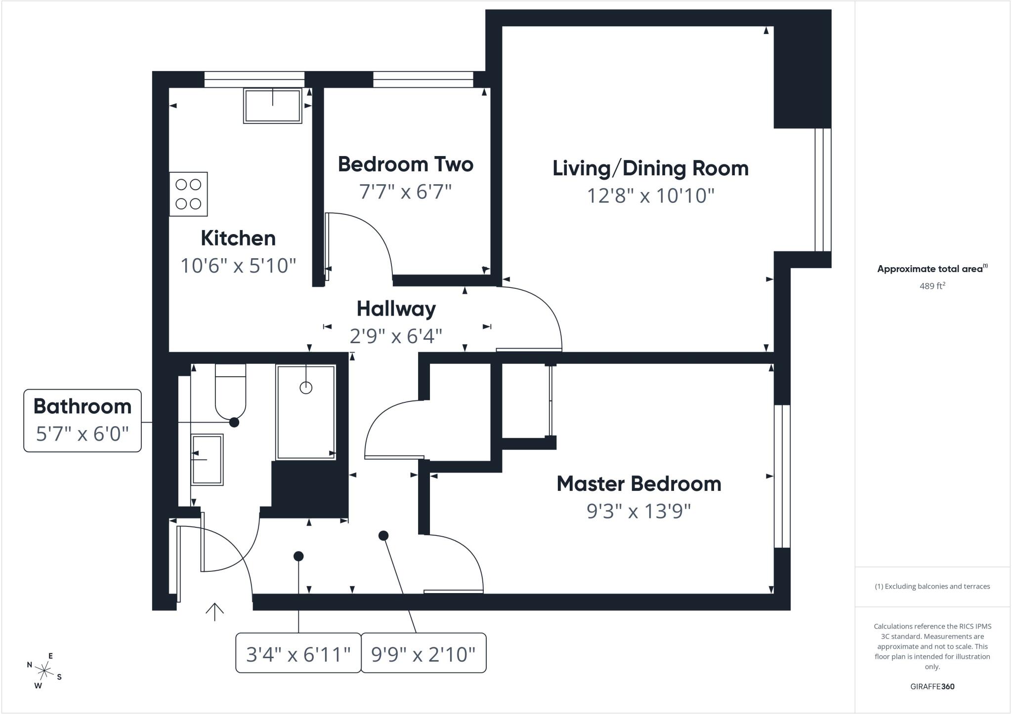 The Elms, Broom Way, Blackwater, Camberley, GU17 floorplan