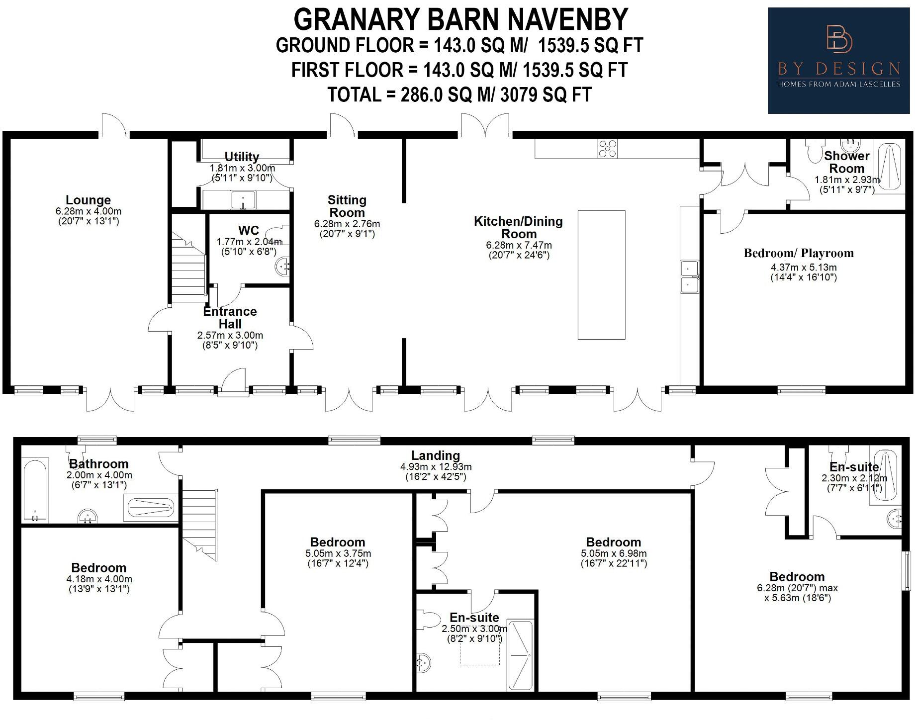 Sleaford Road, Navenby, Lincoln, Lincolnshire, LN5 0AT floorplan