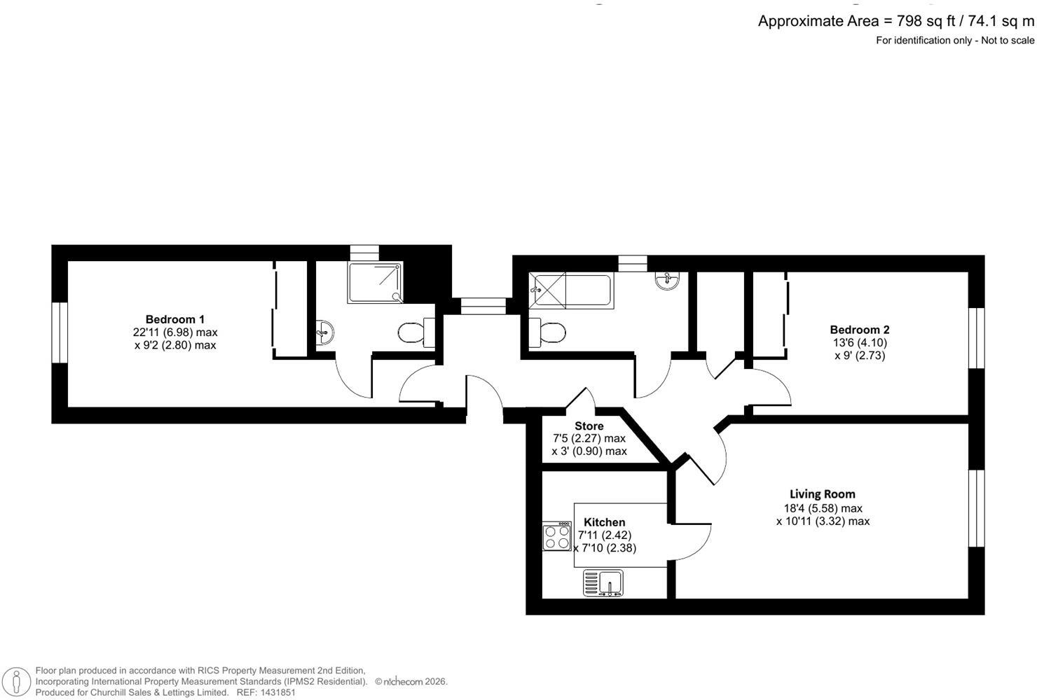 Arlington Lodge, Leamington Spa, Warwickshire floorplan