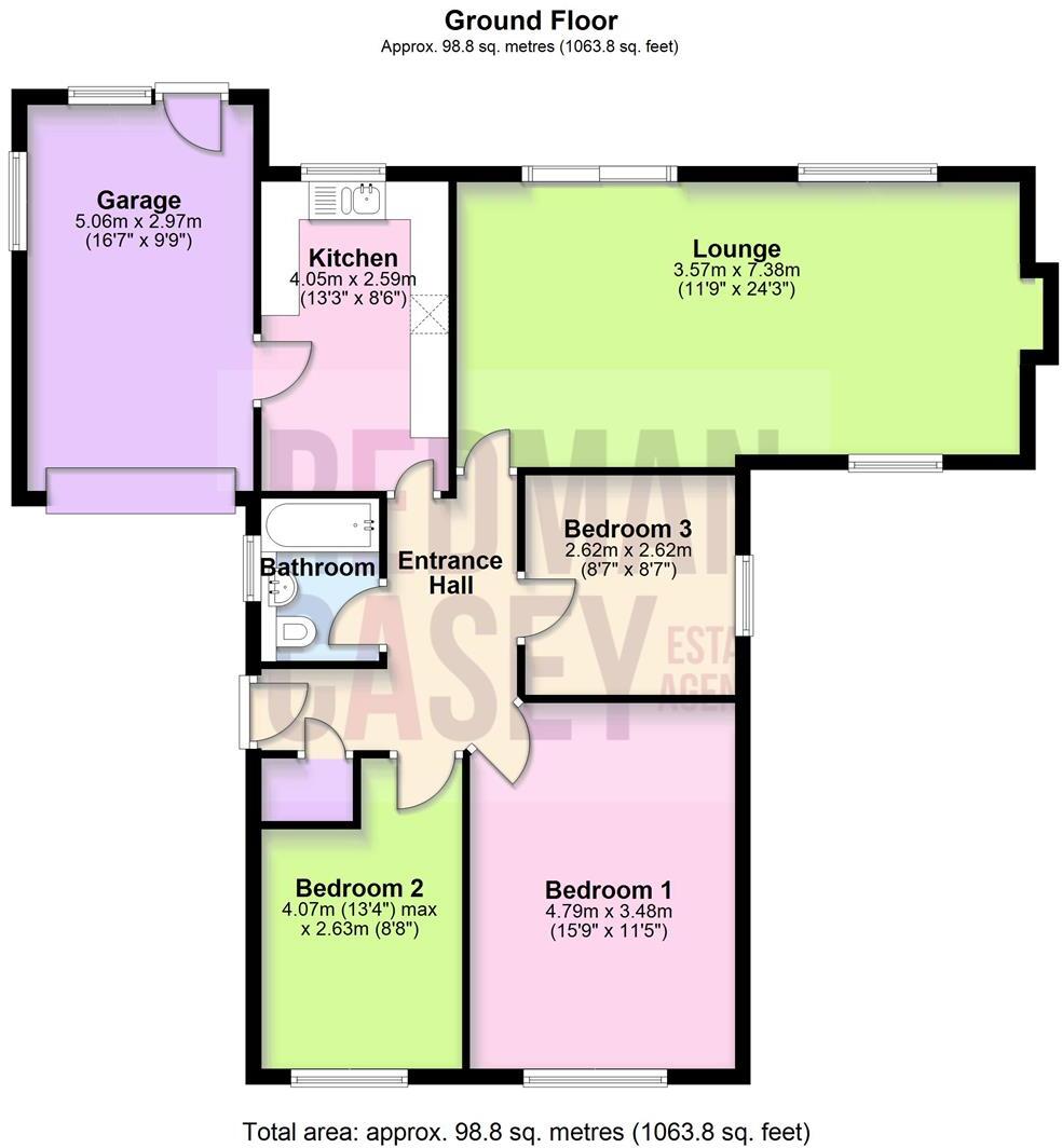 Catterall Crescent, Harwood, Bolton floorplan