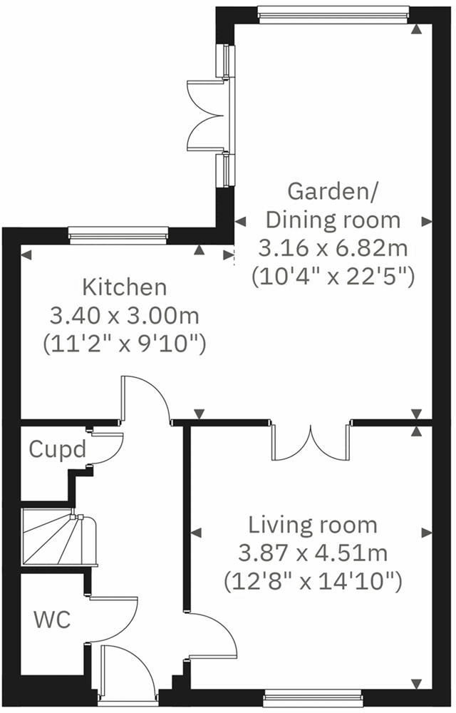Edwin Gee Road, Kenilworth floorplan