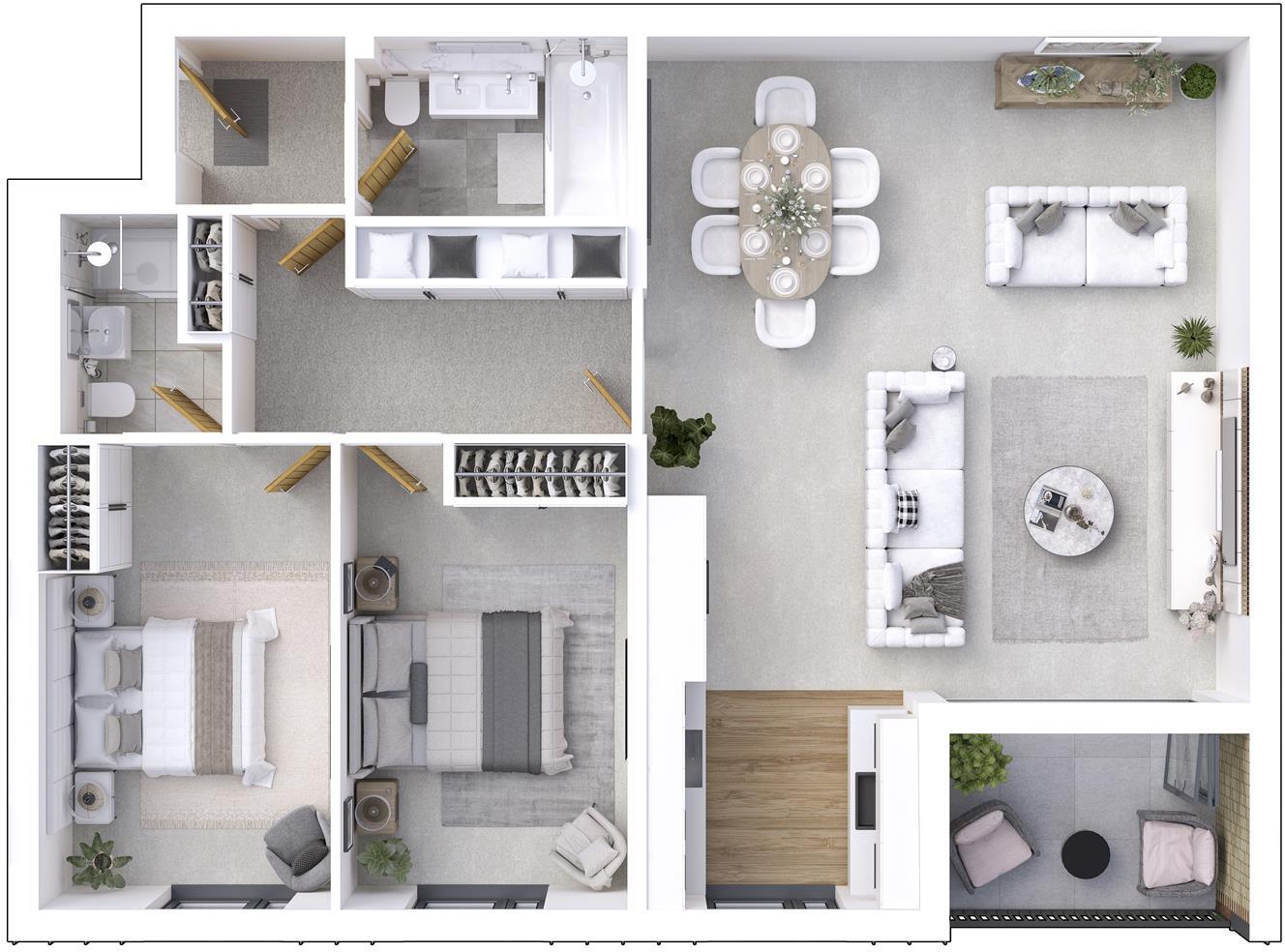 Abby Court, Whitley Bay floorplan