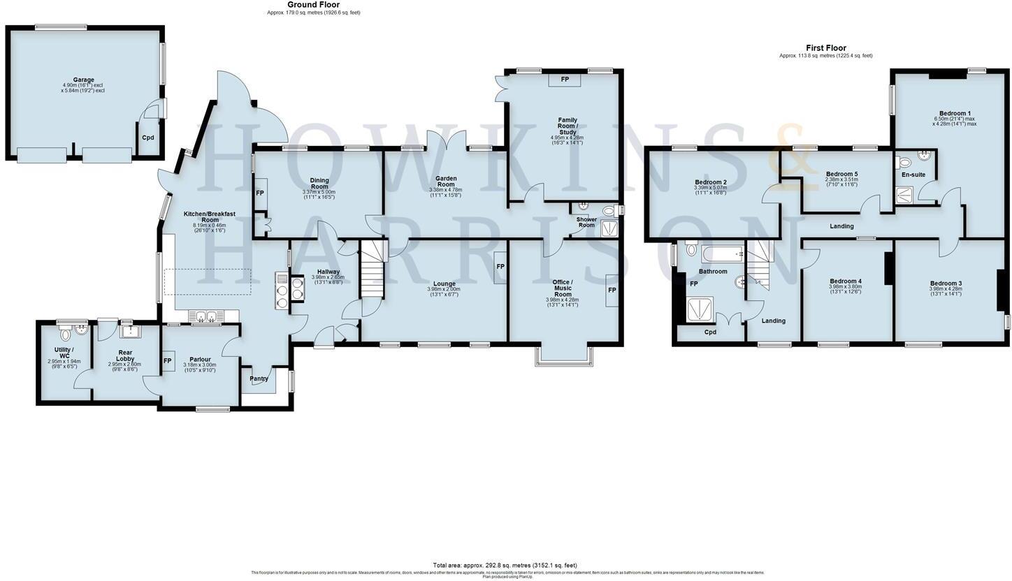 Main Street, Newton Burgoland, LE67 floorplan