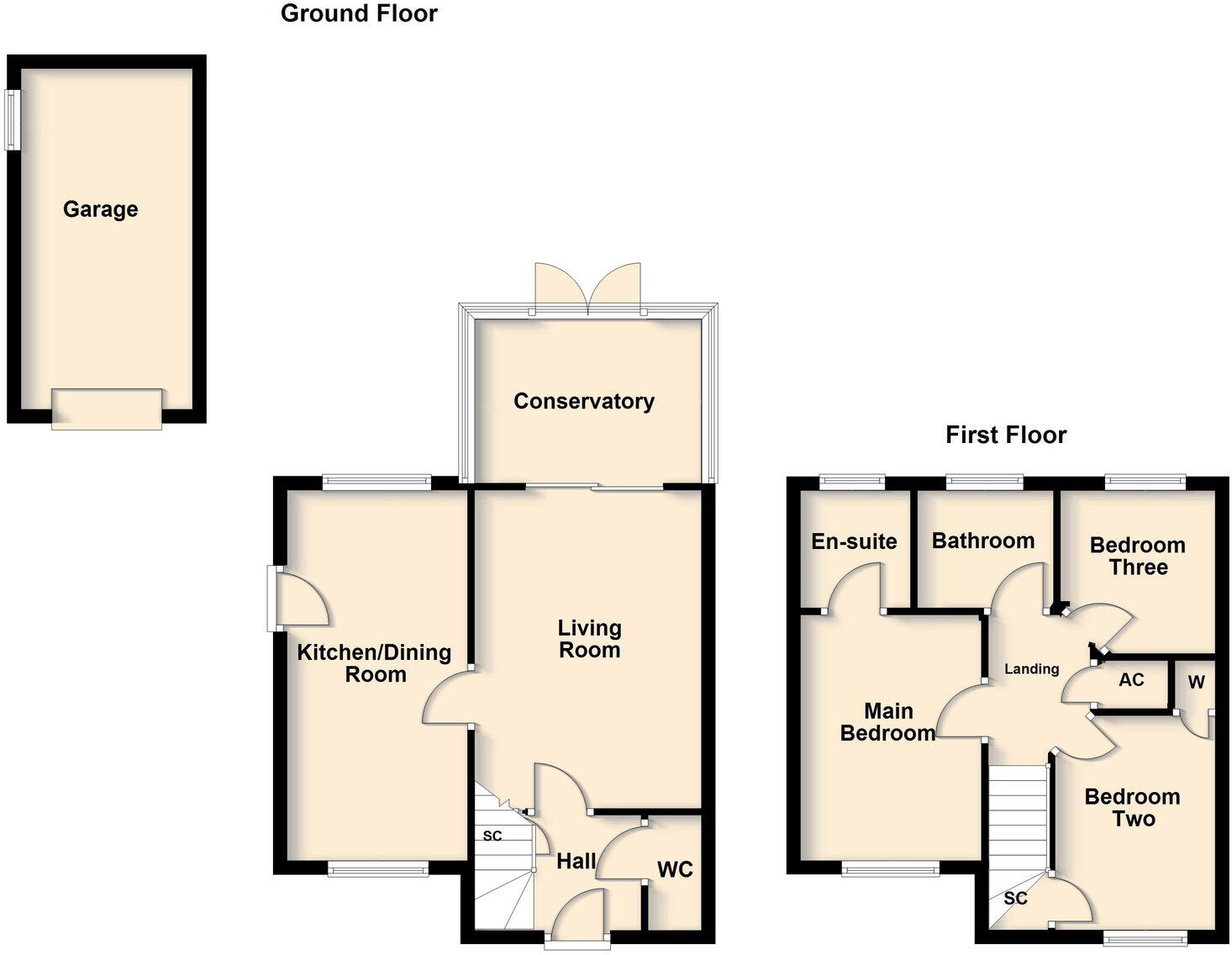 Cypress Close, Desborough, Kettering, NN14 2XU floorplan