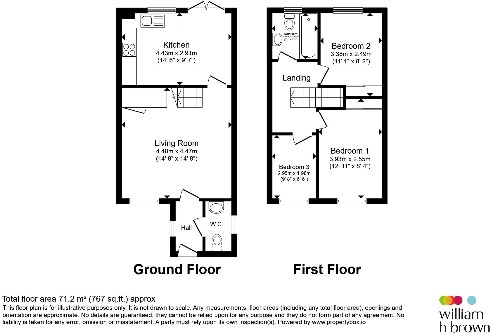 Kirker Close, Goldthorpe, Rotherham floorplan