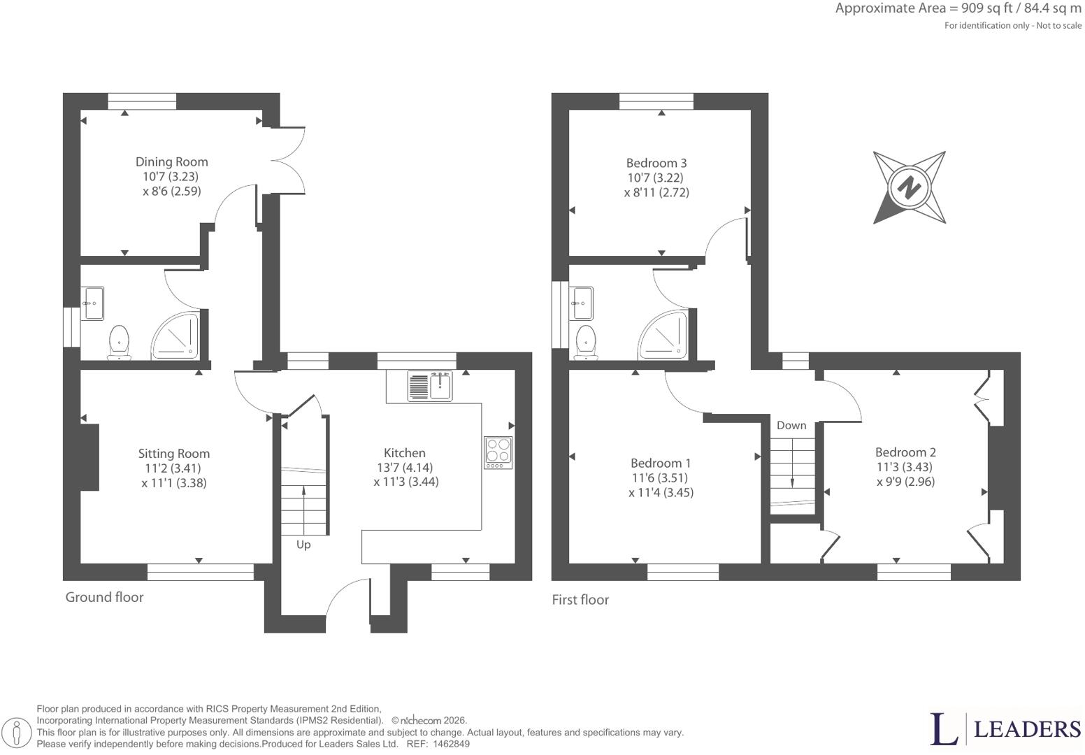 Woodbridge Road, Ipswich, Suffolk, IP4 floorplan