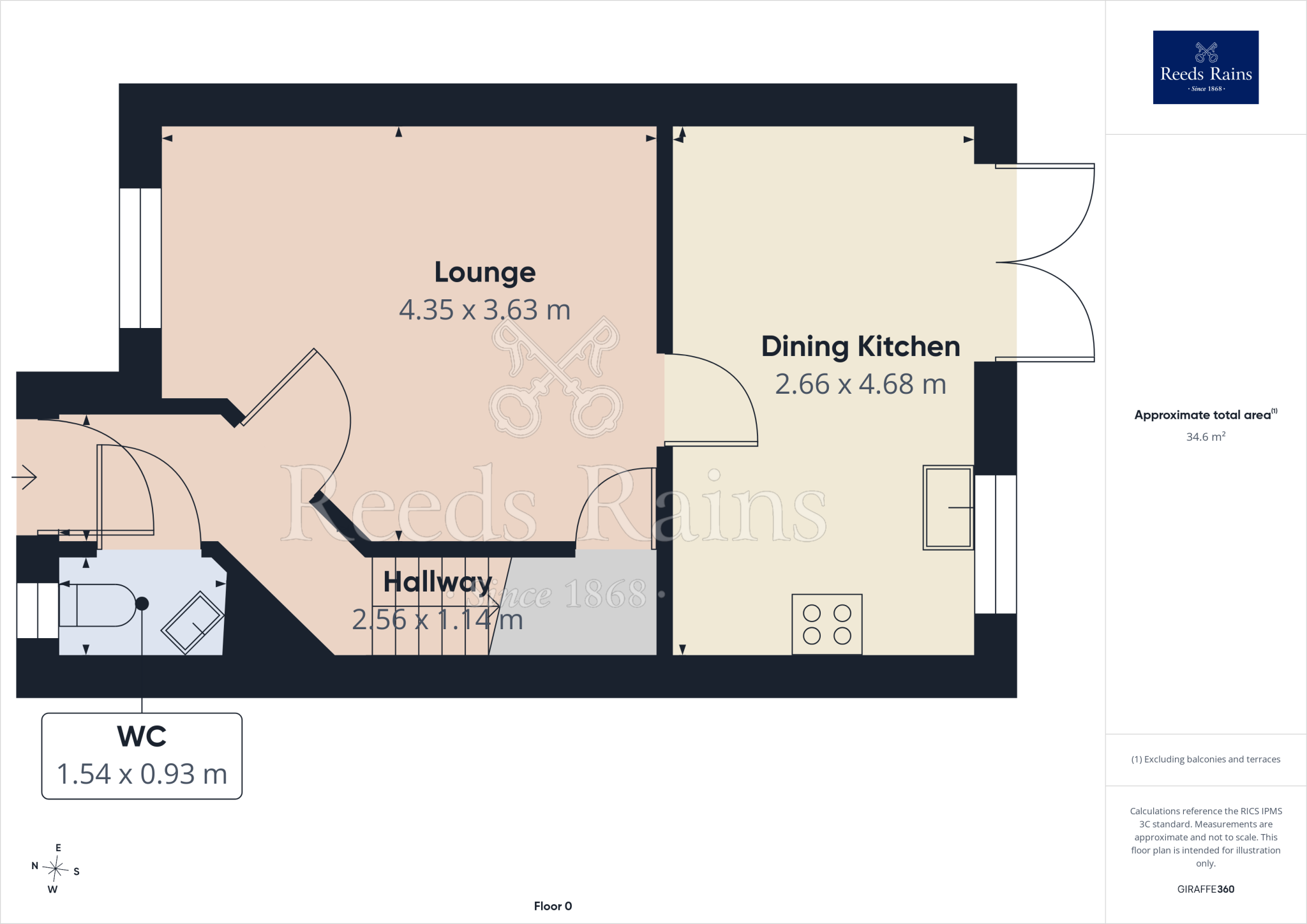 Chambers Close, Castleford, West Yorkshire, WF10 floorplan