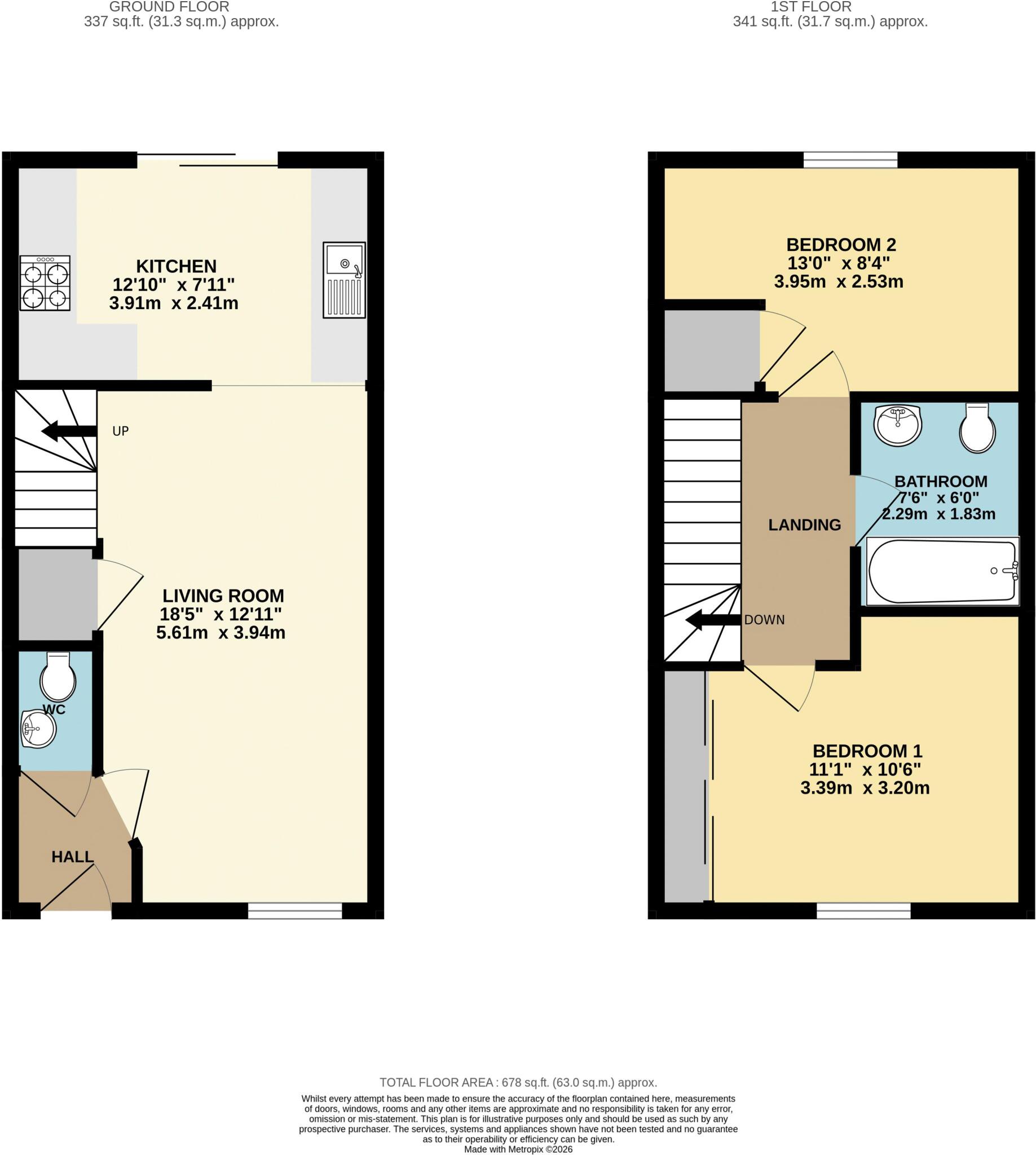 Harvey Park, Welton floorplan