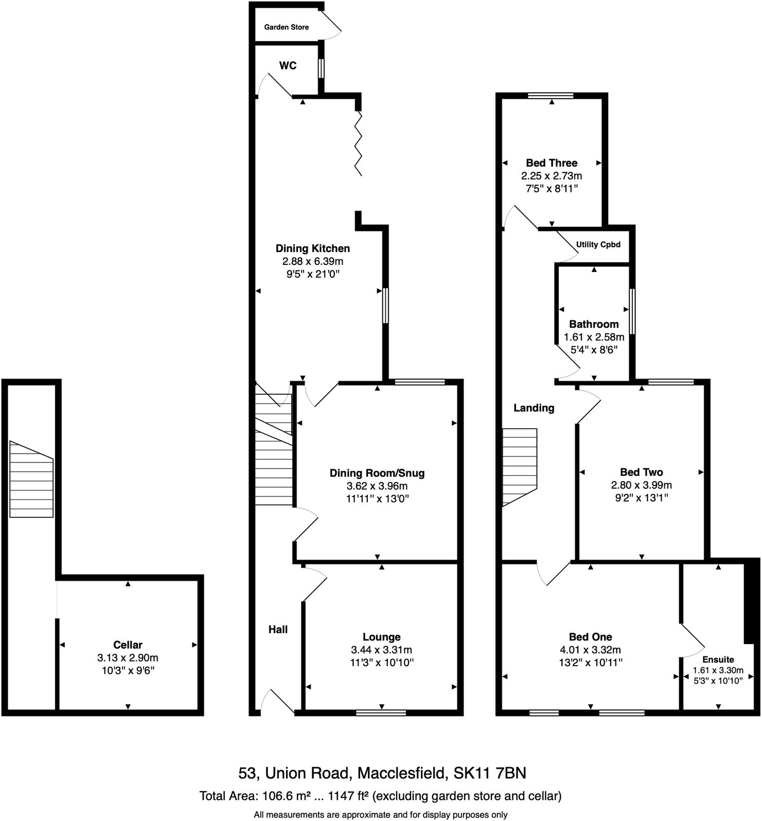 Union Road, Macclesfield, SK11 7BN floorplan