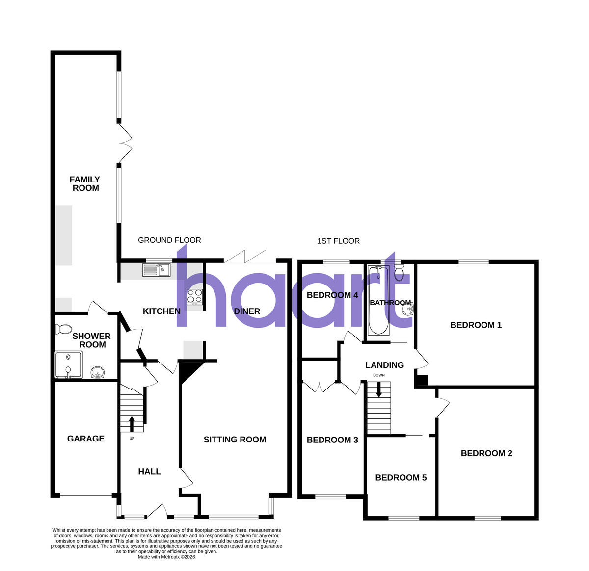 Link Road, Leicester floorplan