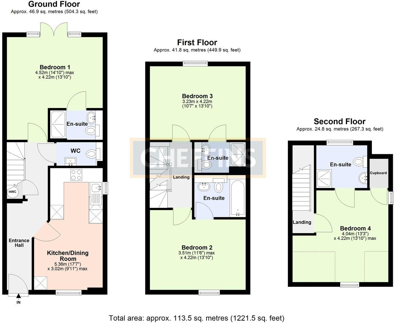 Blinco Grove, Cambridge floorplan