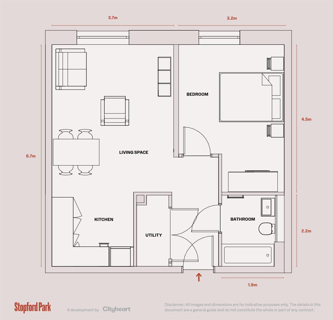 Bosden, Stopford Park, Stockport floorplan