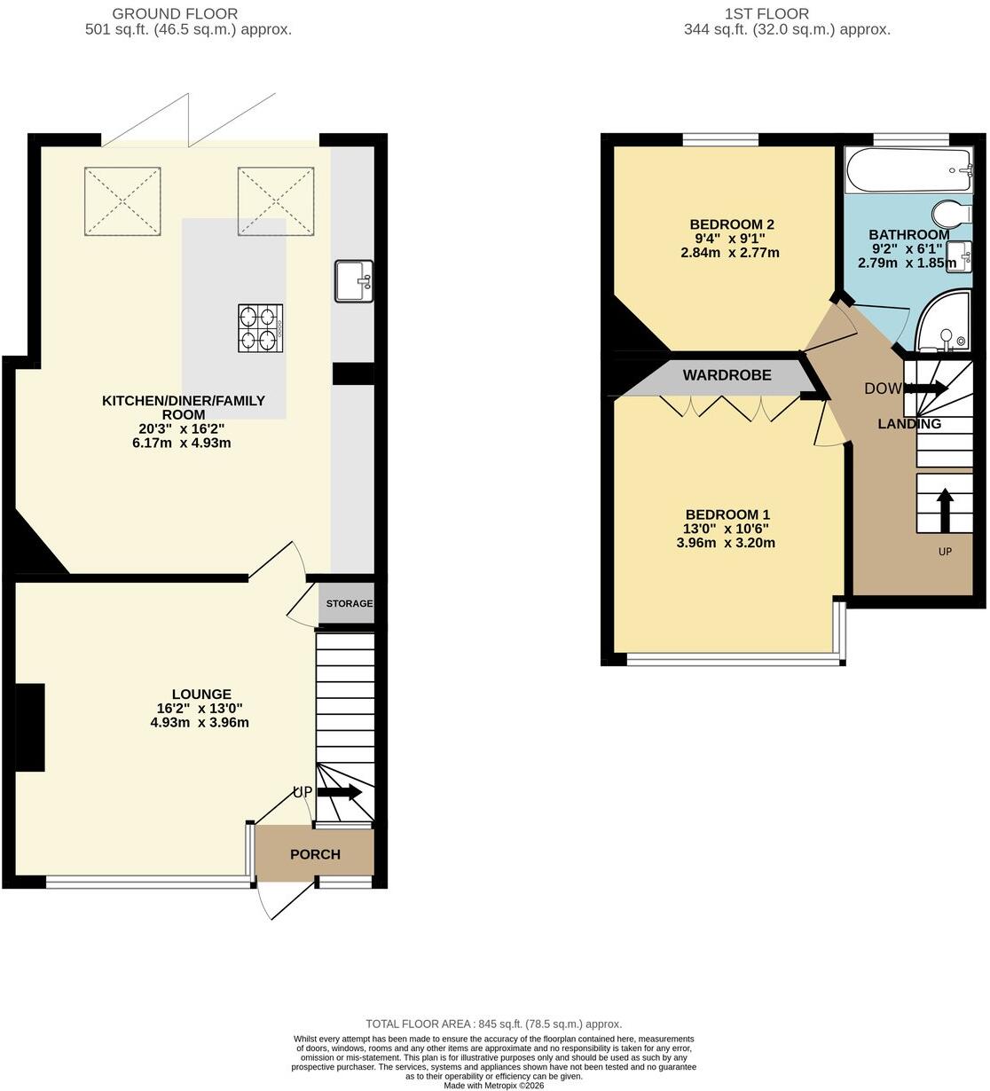 Avondale Drive, Loughton, IG10 floorplan