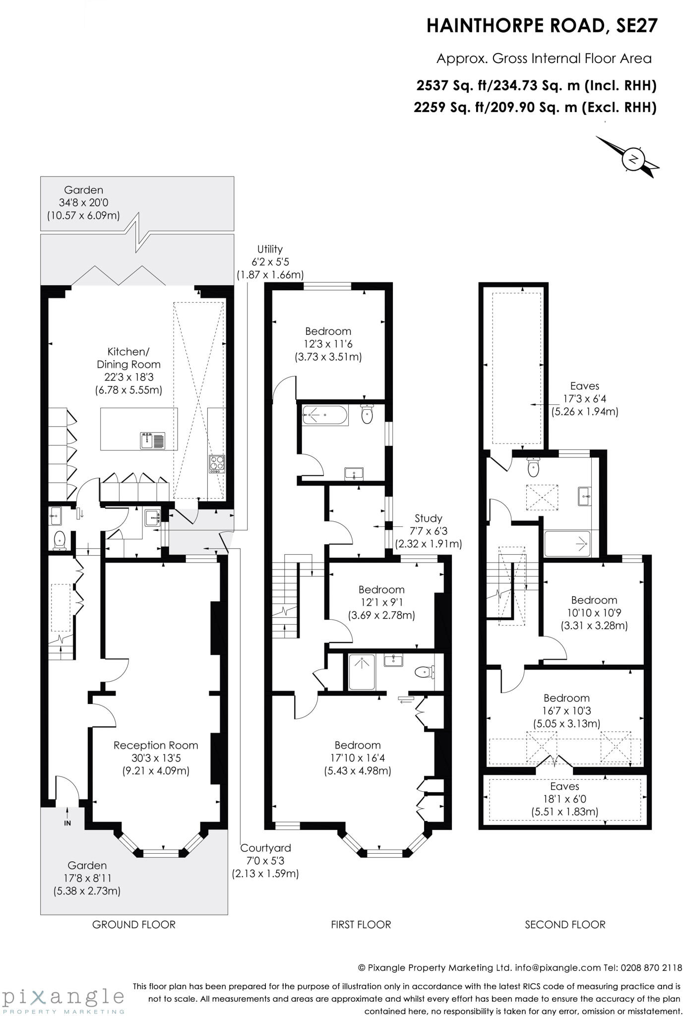 Hainthorpe Road, West Norwood, London, SE27 floorplan