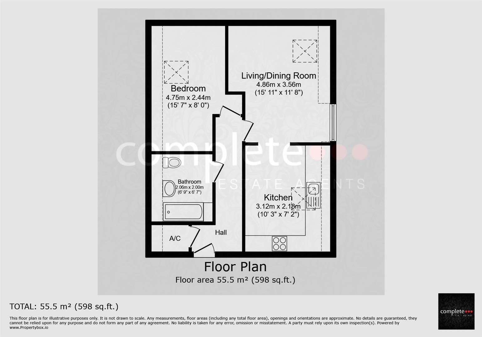 King Edward Road, Rugby floorplan