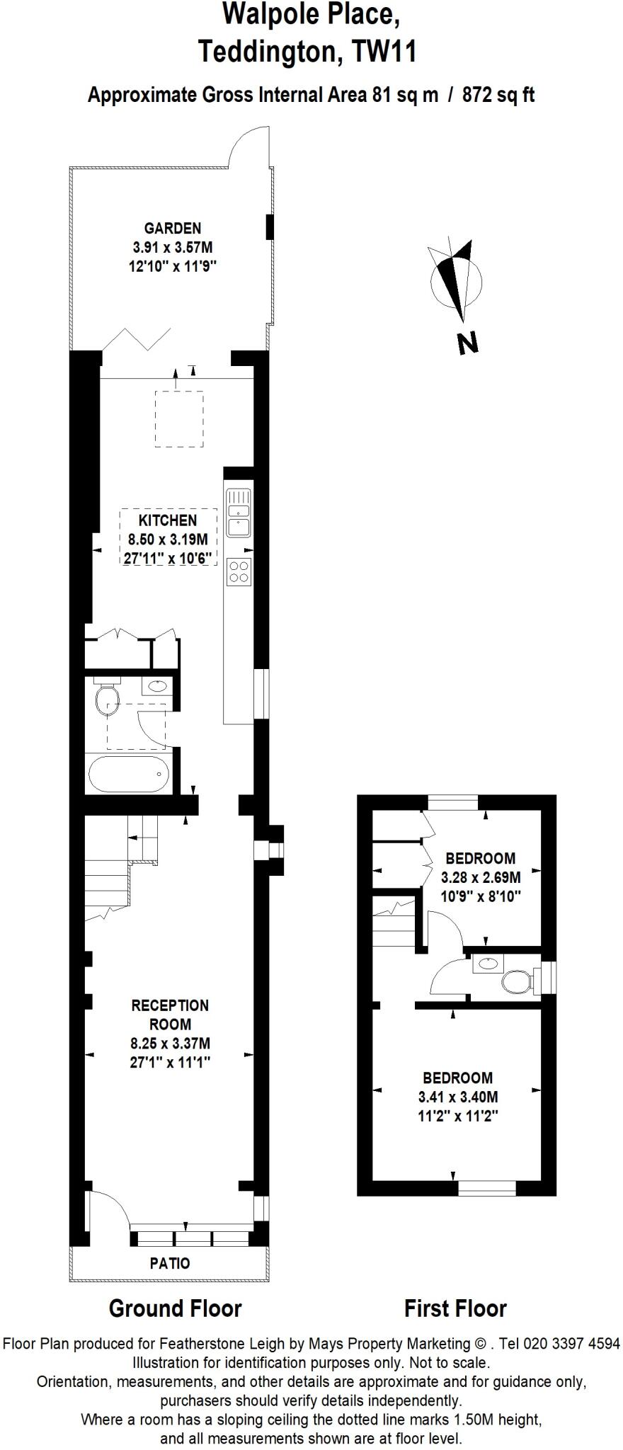 Walpole Place, Teddington, TW11 floorplan
