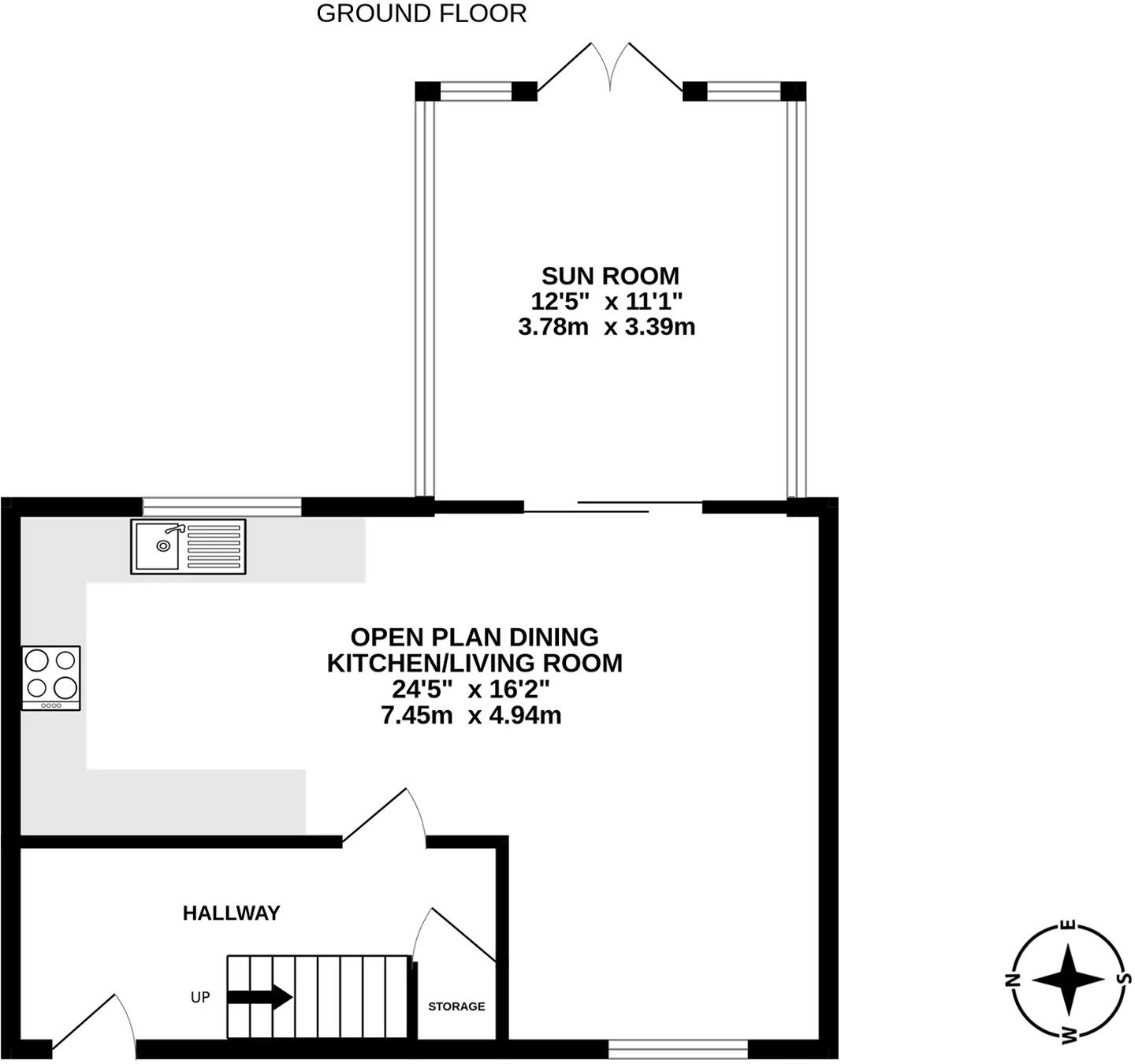 22, Little Meddow, Andreas floorplan