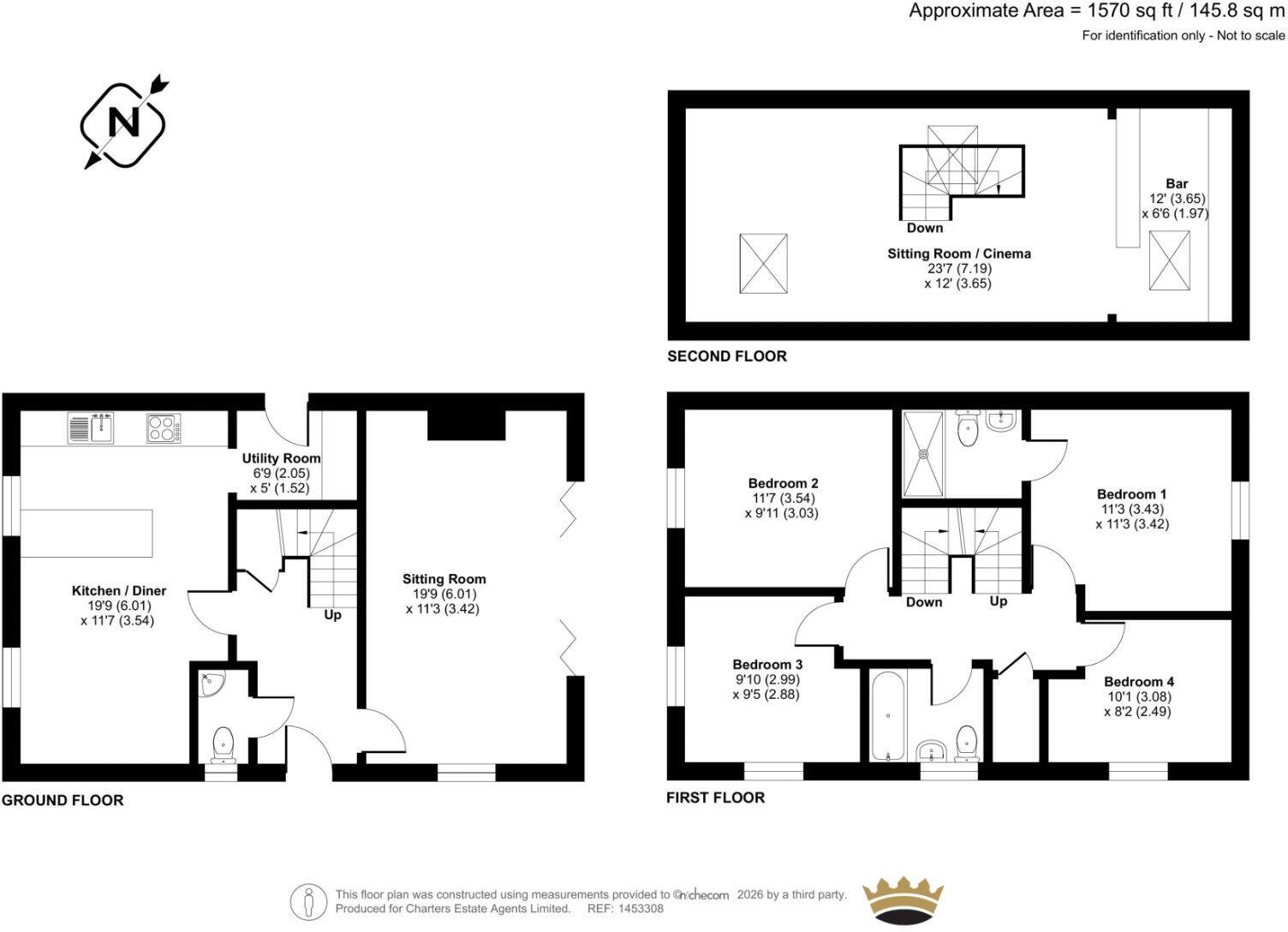 Gladiolus Grove, Worthing, West Sussex, BN13 floorplan