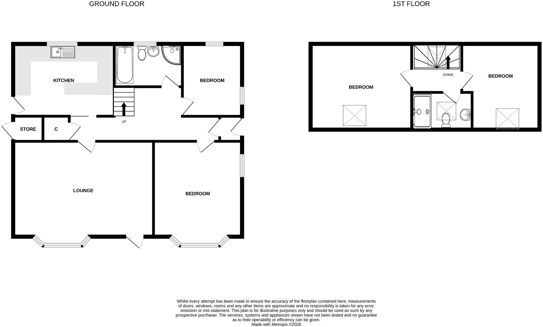 2 Inchcape Road, Arbroath, Angus, DD11 2DF floorplan