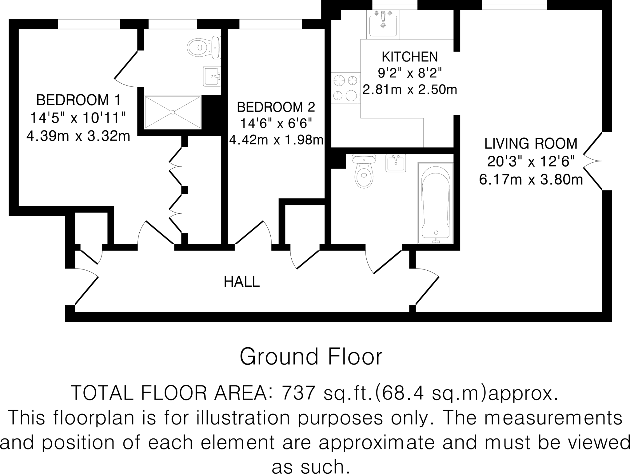 Merrifield Court, Welwyn Garden City, AL7 floorplan
