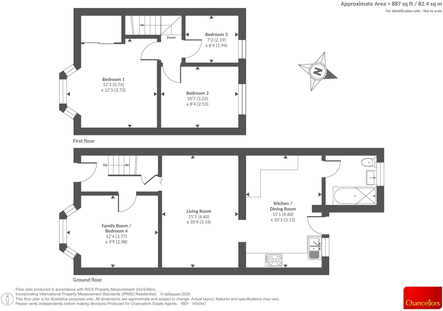 Walton Road, Woking floorplan