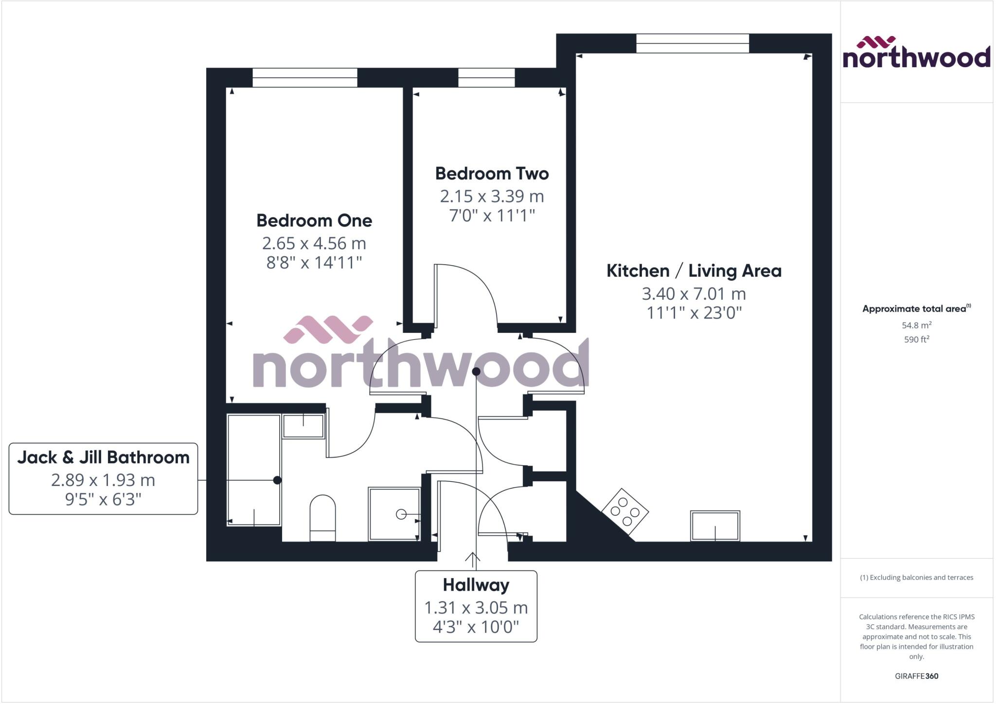 Delamere Court, St Marys Street, Crewe, CW1 floorplan