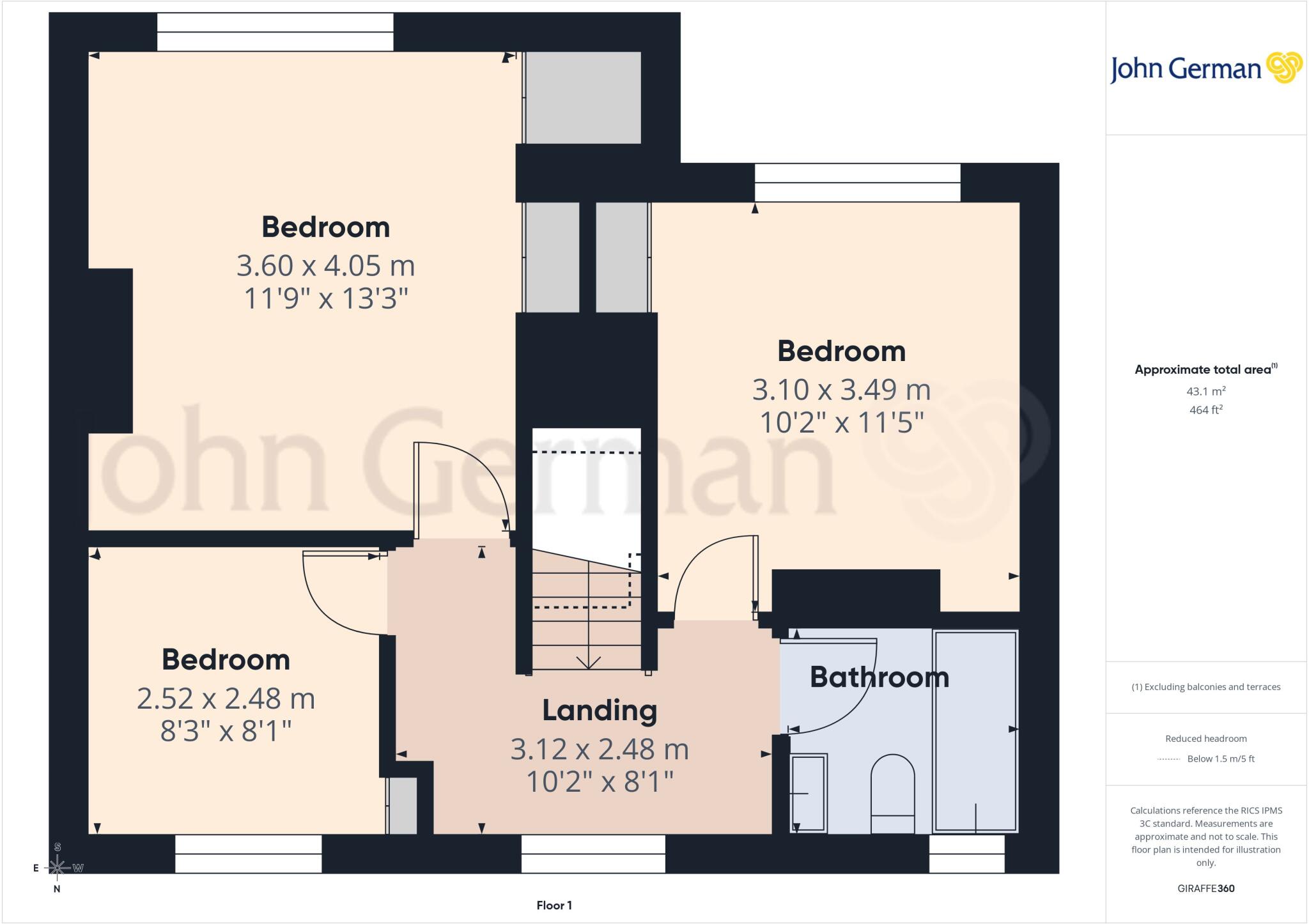 Sparkenhoe Estate, Heather floorplan