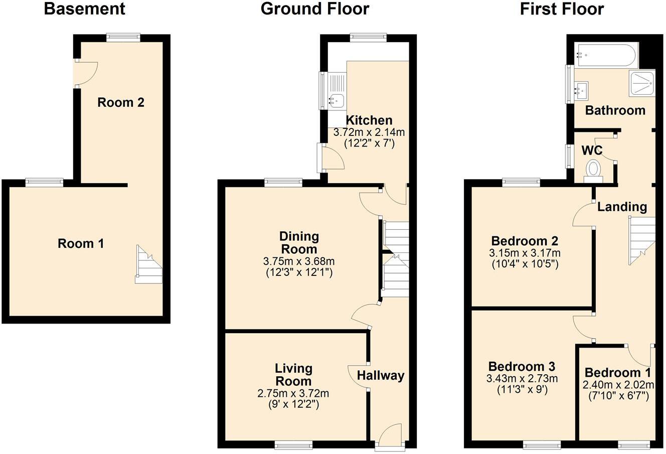 Manod Road, Manod, Blaenau Ffestiniog floorplan