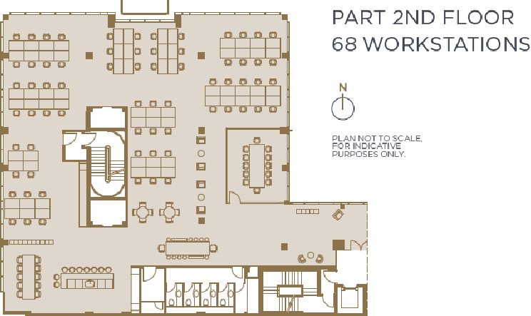 101 St Martins Lane  Prt 2nd floor plan