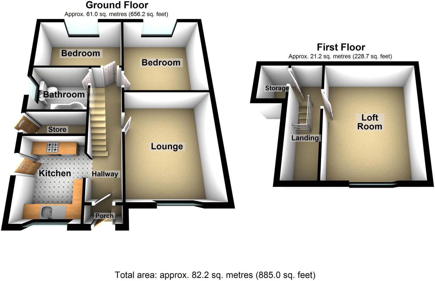 126 Broadway, Chadderton, Oldham, OL9 0AD floorplan