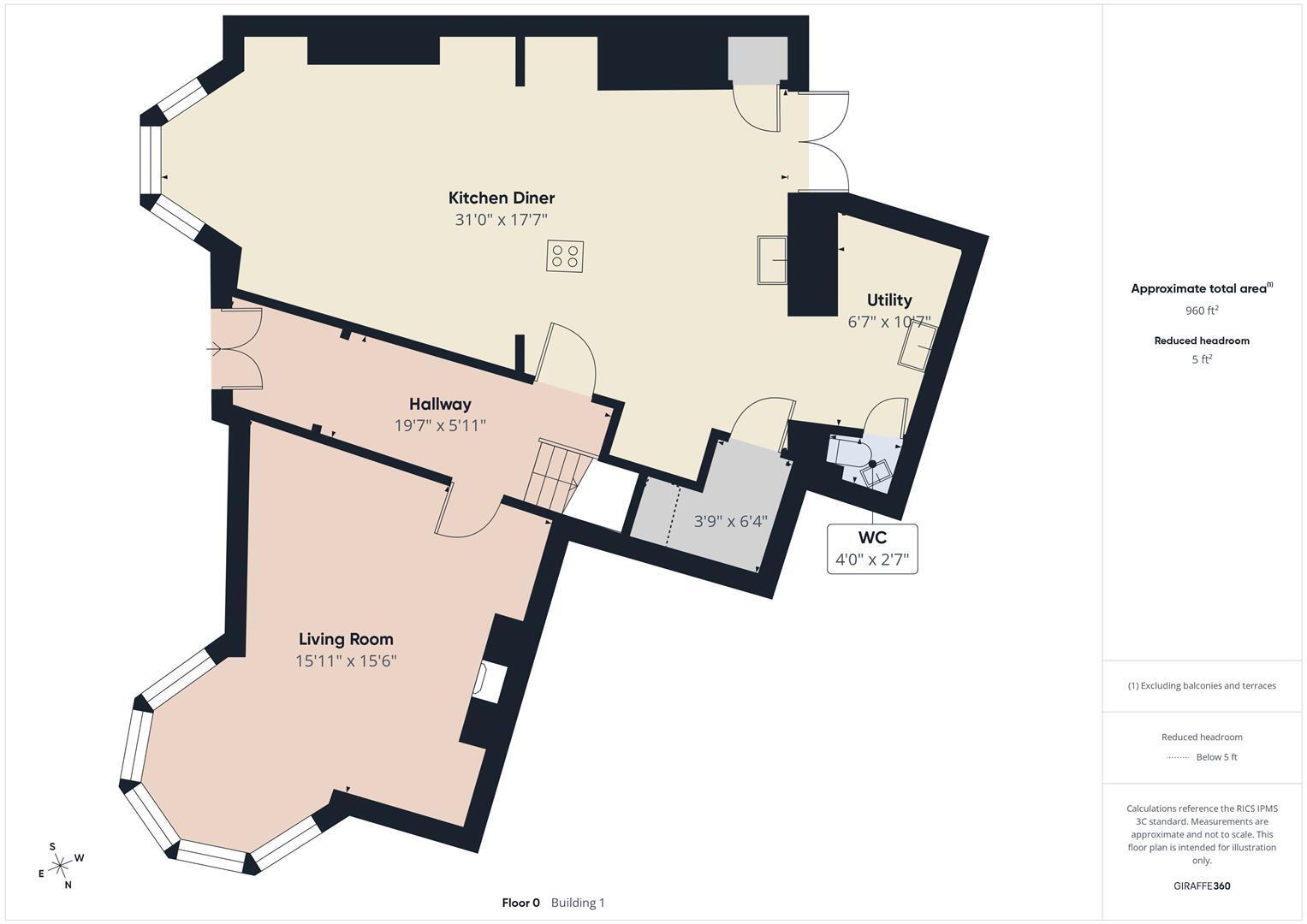 Windsor Crescent, Whitley Bay floorplan